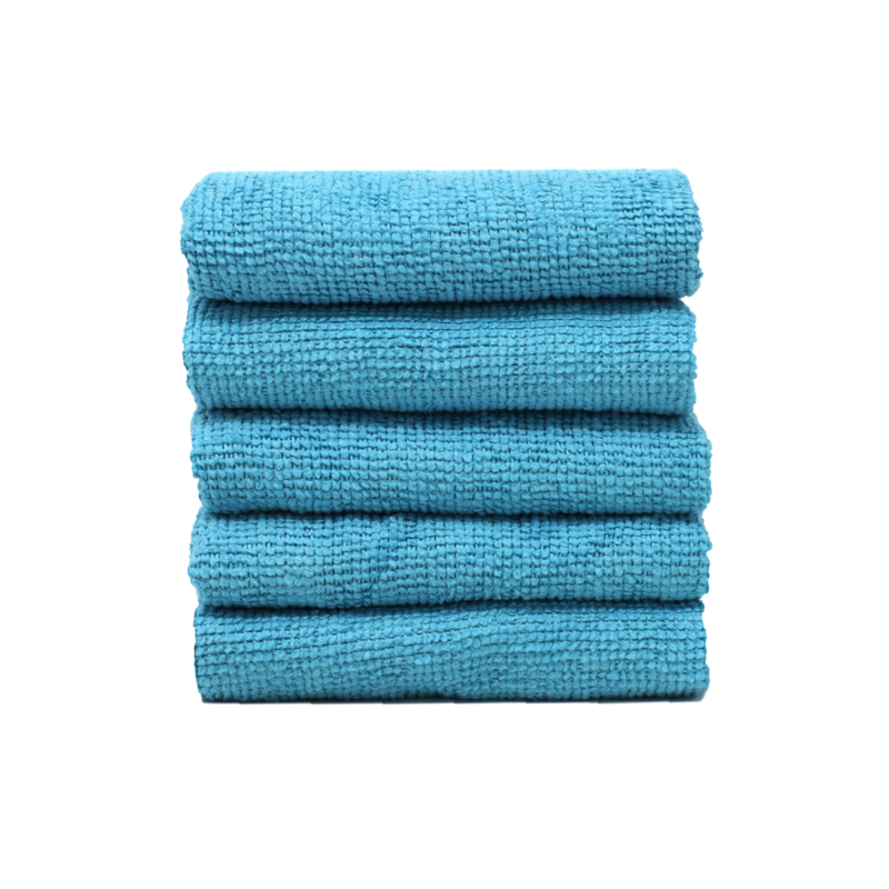 Secador Microfibra 40X40 Color Azul Turquesa