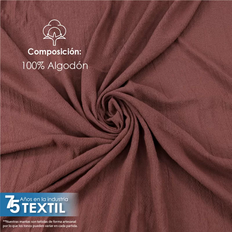 Muestrario Yute Teñido 100% Algodón
