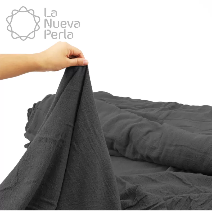 Yute Mérida 1.40 M ancho Gris Oxford