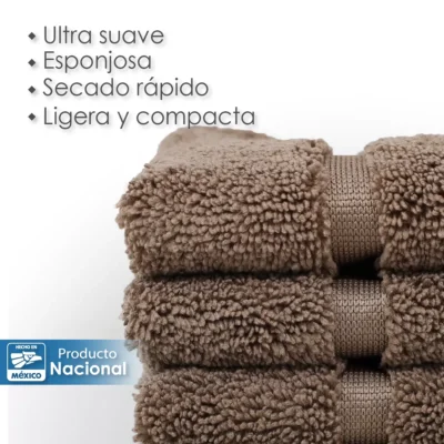 Toalla Facial Microfibra 30X30 Cm Kaky: imagen 4