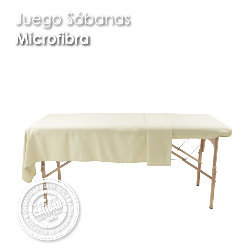Juego de Sabanas SPA Microfibra Arena