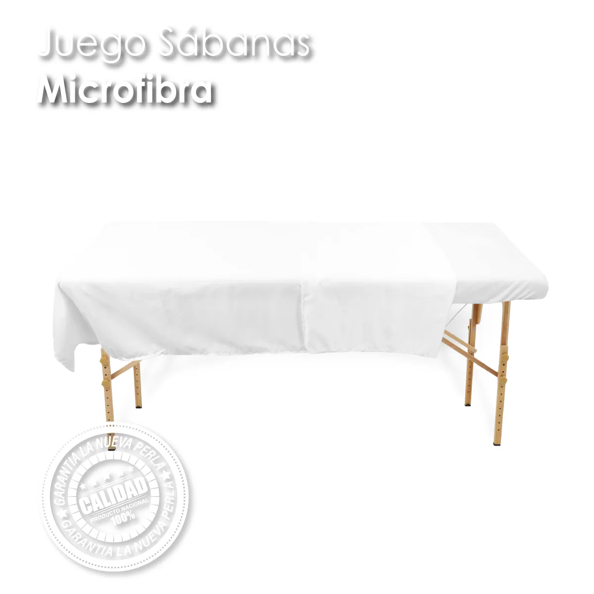 Juego de Sabanas SPA Microfibra Blanco: imagen 2