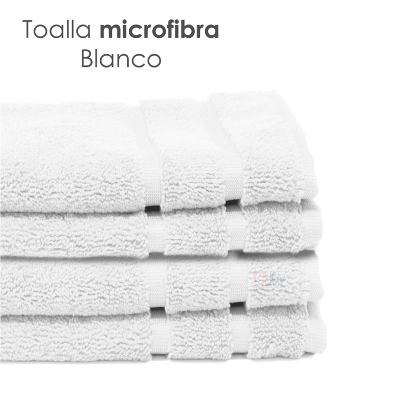 Toalla Microfibra Pullman 40X60 Color Blanco