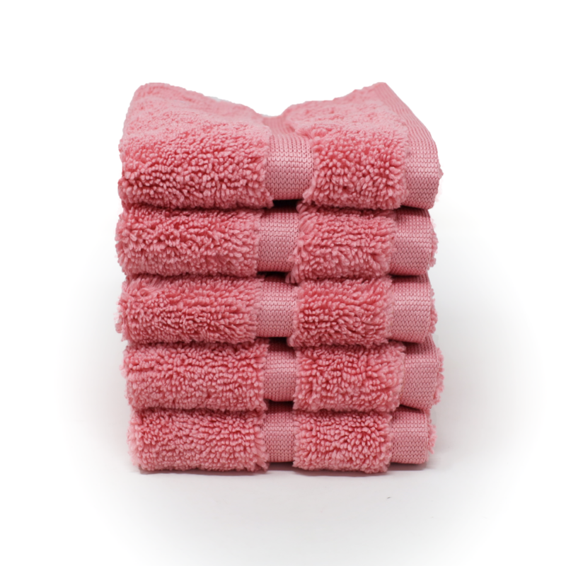 Toalla Facial Microfibra 30X30 Cm Palo de Rosa