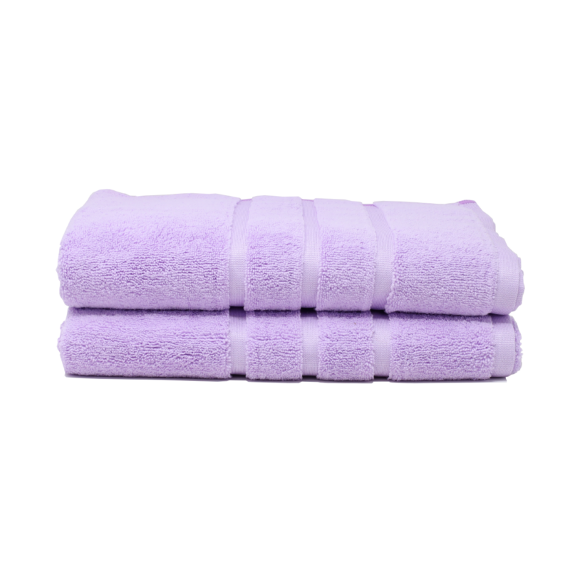 Toalla Microfibra Baño Completo 90X152 Color Lila