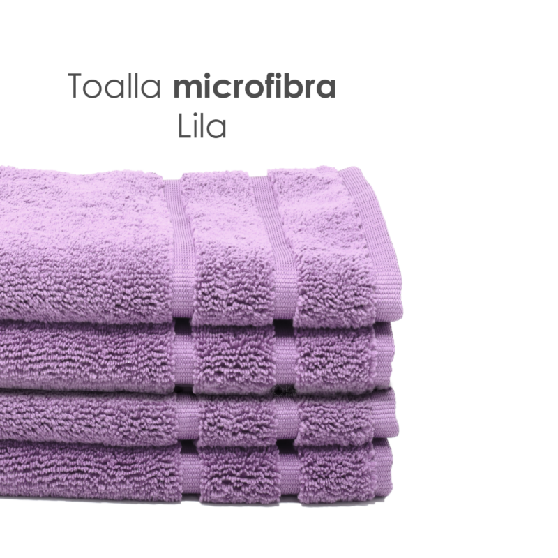 Toalla Microfibra Pullman 40X60 Color Lila