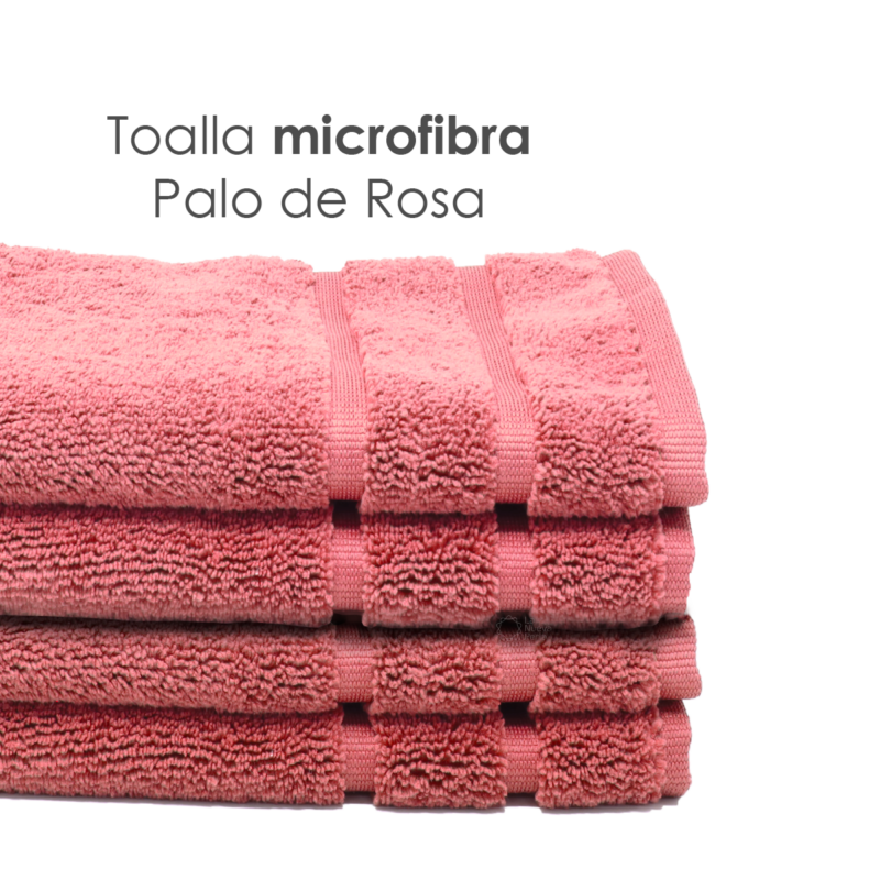 Toalla Microfibra Pullman 40X60 Color Palo de Rosa