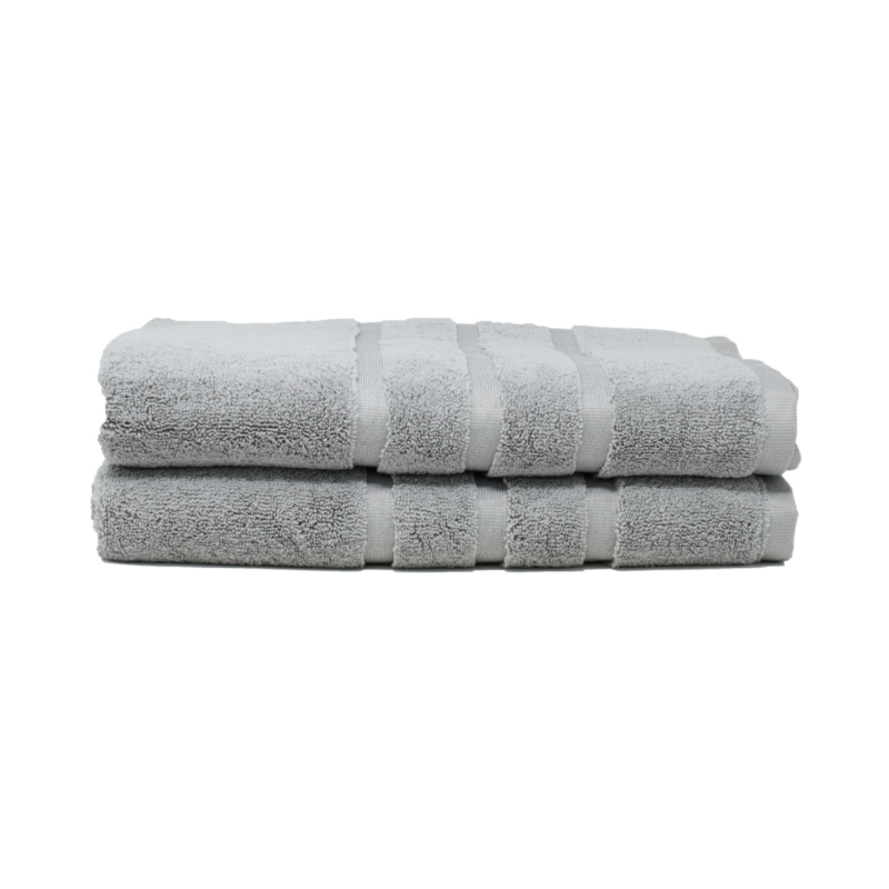 Toalla Microfibra Baño Completo 90X152 Color Gris Plata