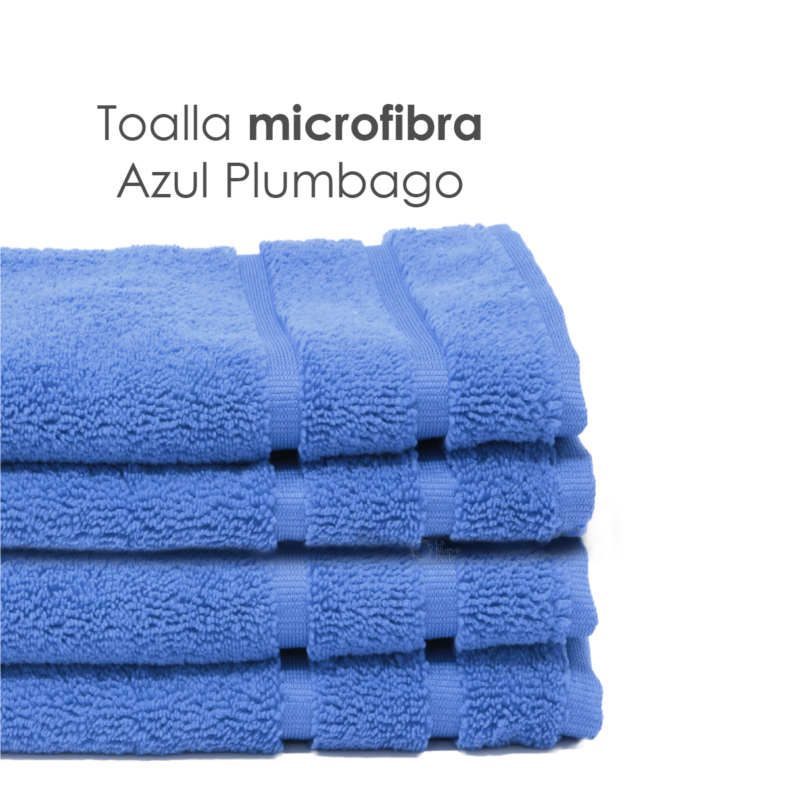 Toalla Microfibra Pullman 40X60 Color Azul Plumbago