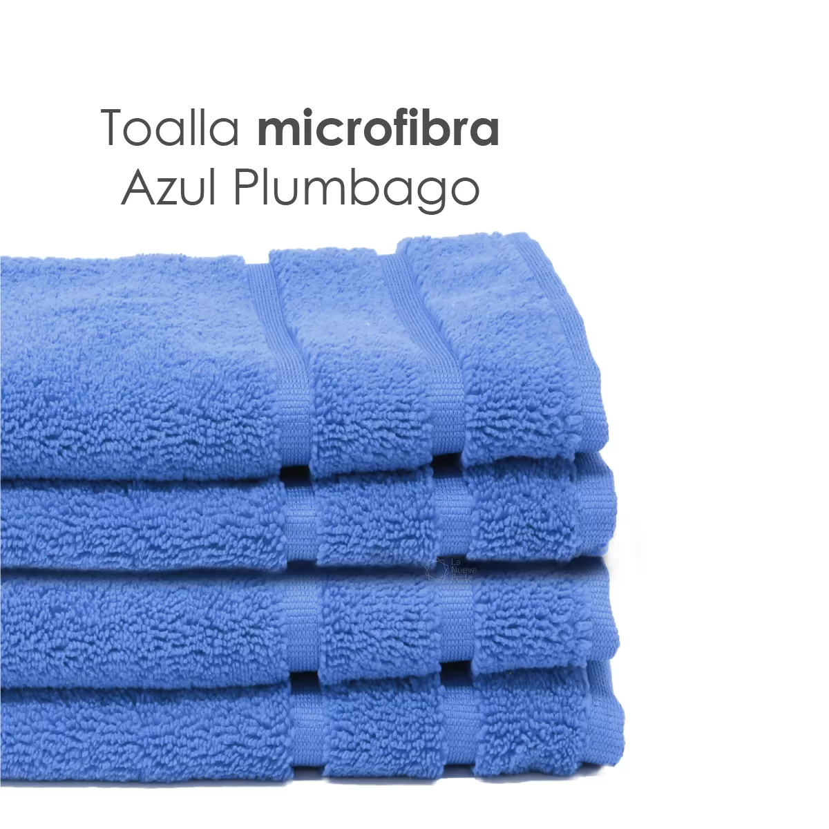 Toalla Microfibra Pullman 40X60 Color Azul Plumbago: imagen 4