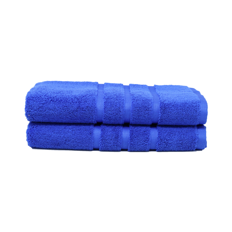 Toalla Microfibra Baño Completo 90X152 Color Azul Rey