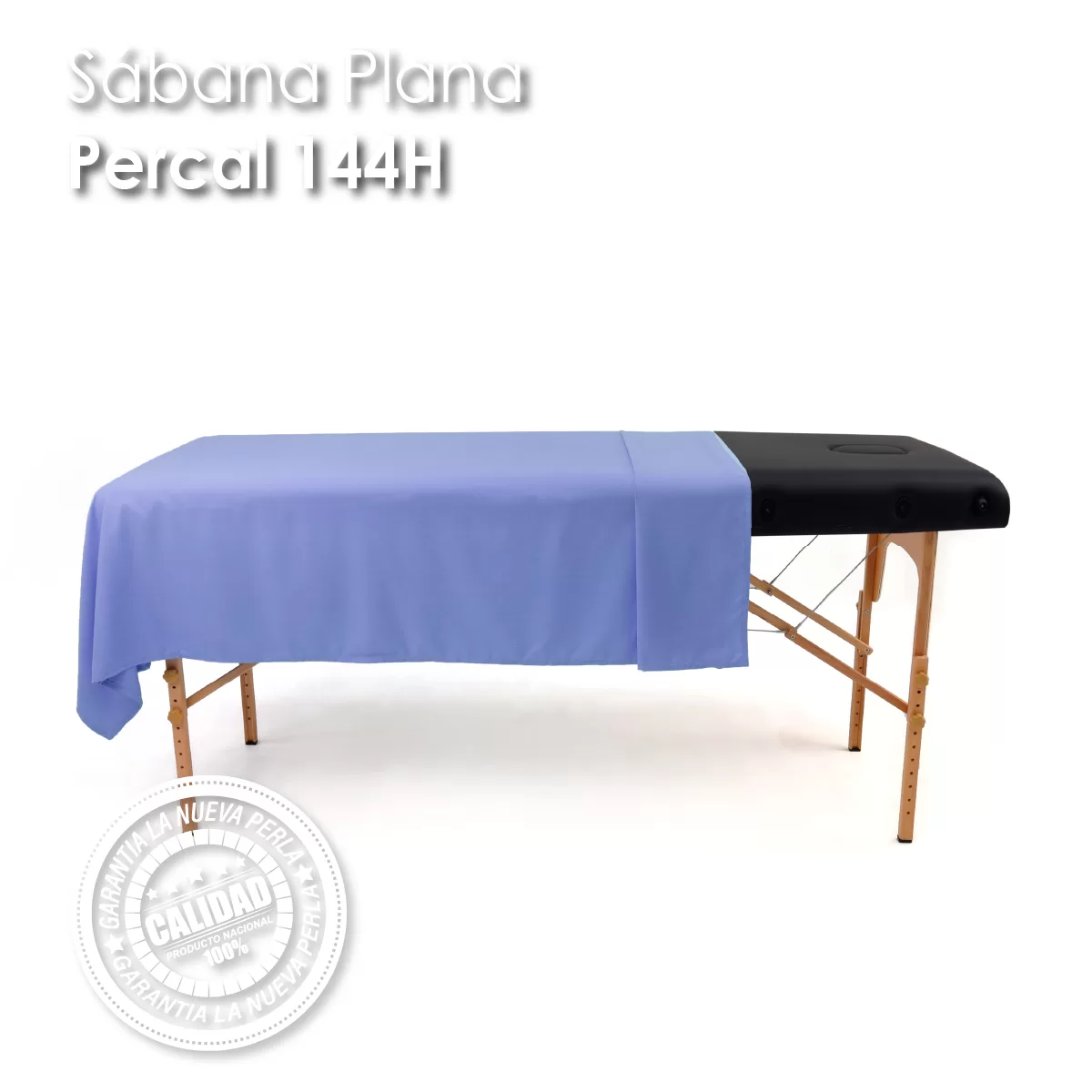 Sábana plana SPA 144H Azul Hospital: imagen 3