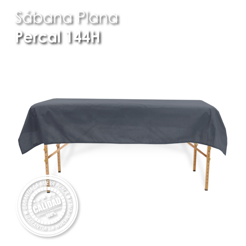 Sábana plana SPA 144H Gris Oxford