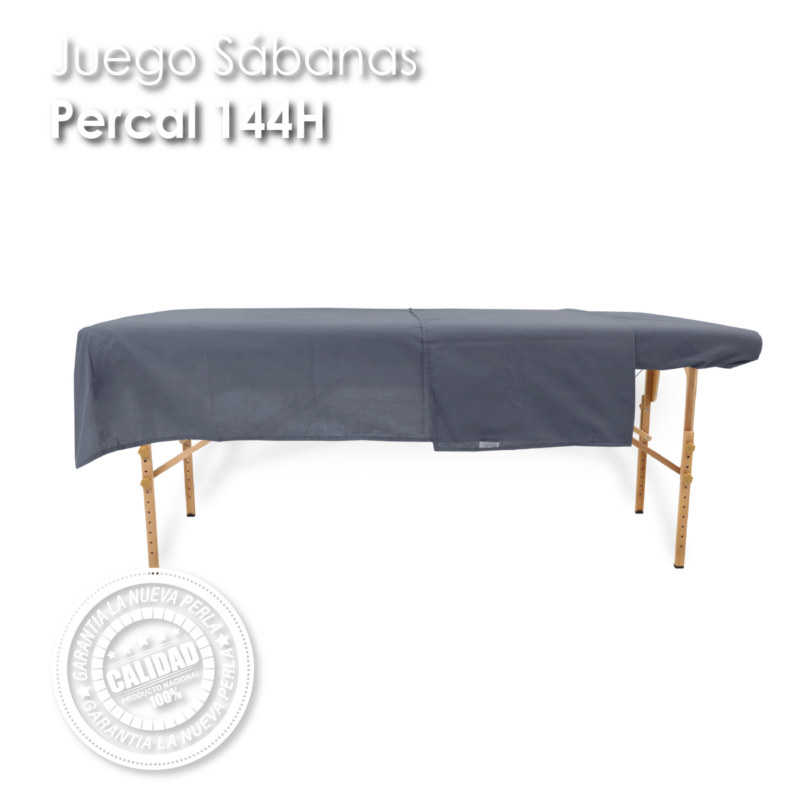 Juego Sábanas de Spa 144H Gris Oxford