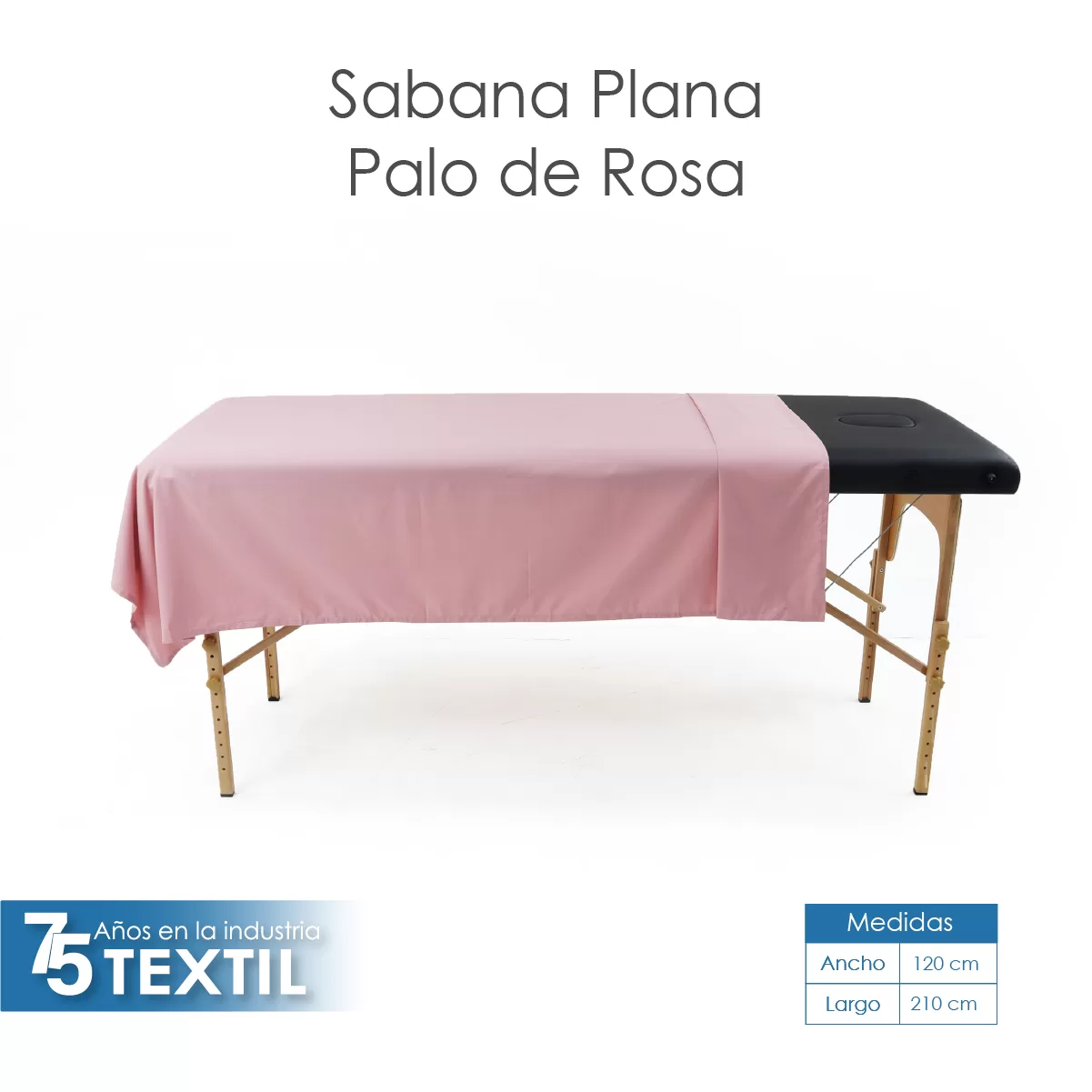 Sábana plana SPA 144H Palo de Rosa: imagen 2