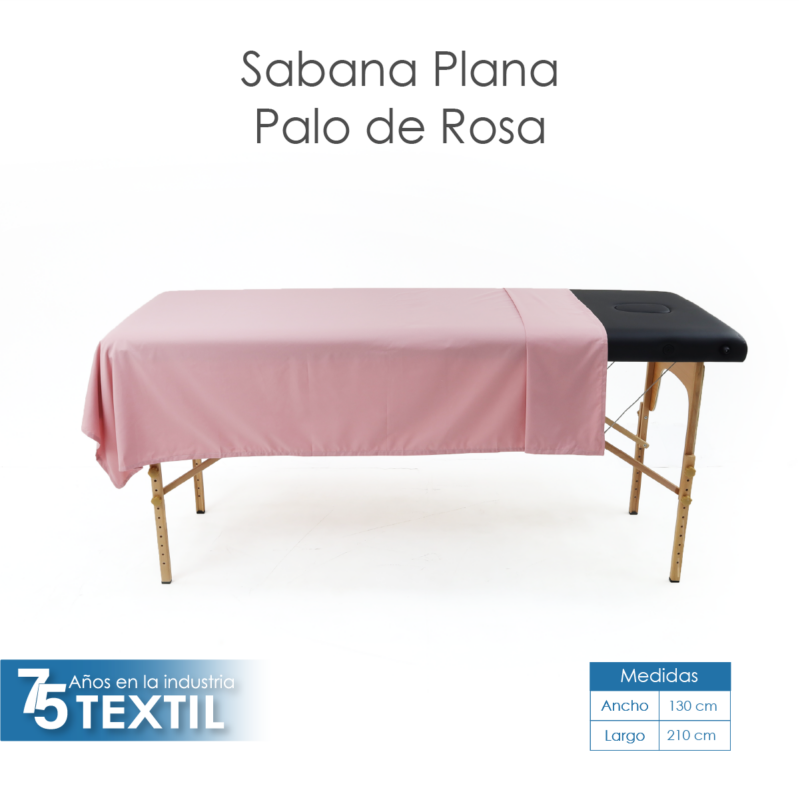 Sábana plana SPA 144H Palo de Rosa
