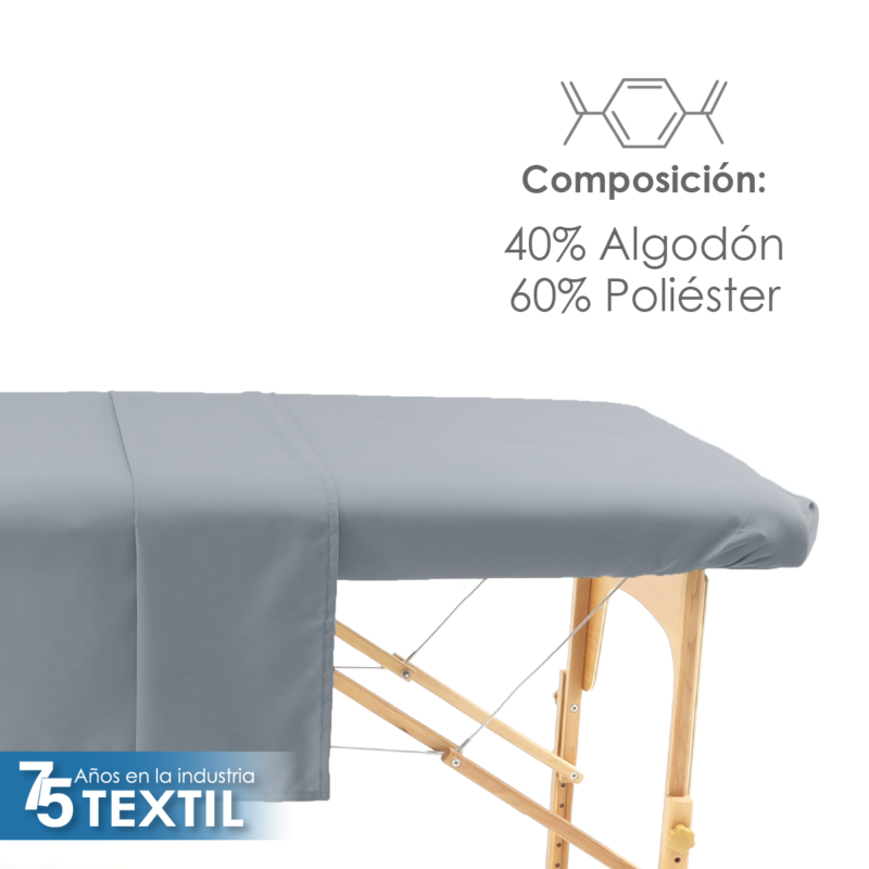 Juego Sábanas de Spa 144H Gris Perla