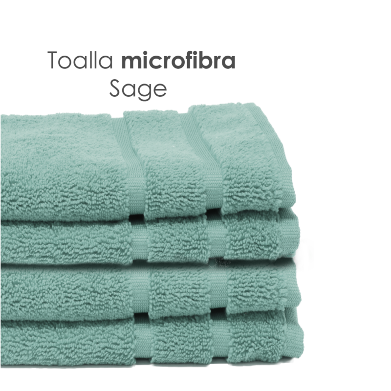 Toalla Microfibra Pullman 40X60 Color Sage