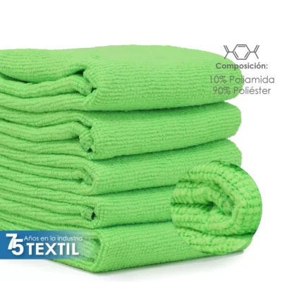 Secador Microfibra 40X40 Color Verde Neon: imagen 3