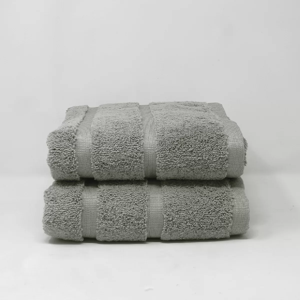 Toalla Microfibra Manos 60X125 Color Gris Perla: imagen 1