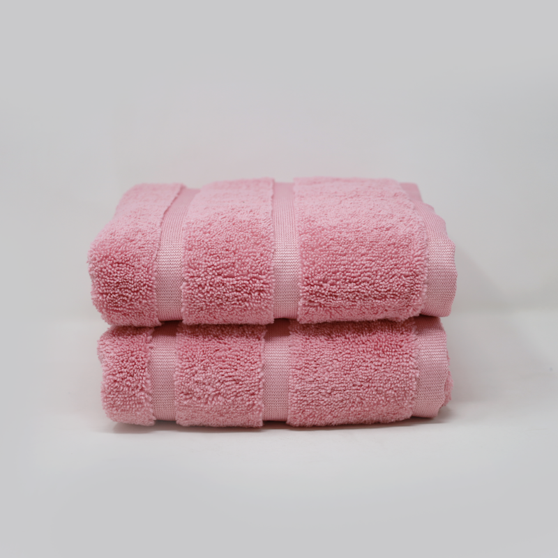Toalla Microfibra Manos 60X125 Color Rosa Pastel