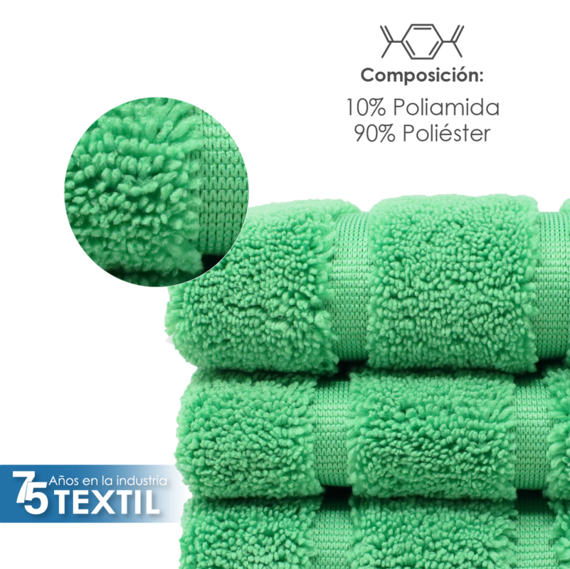 Toalla Microfibra Pullman 40X60 Color Verde Manzana