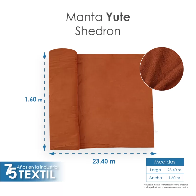 Yute Mérida 1.40 M ancho Shedron