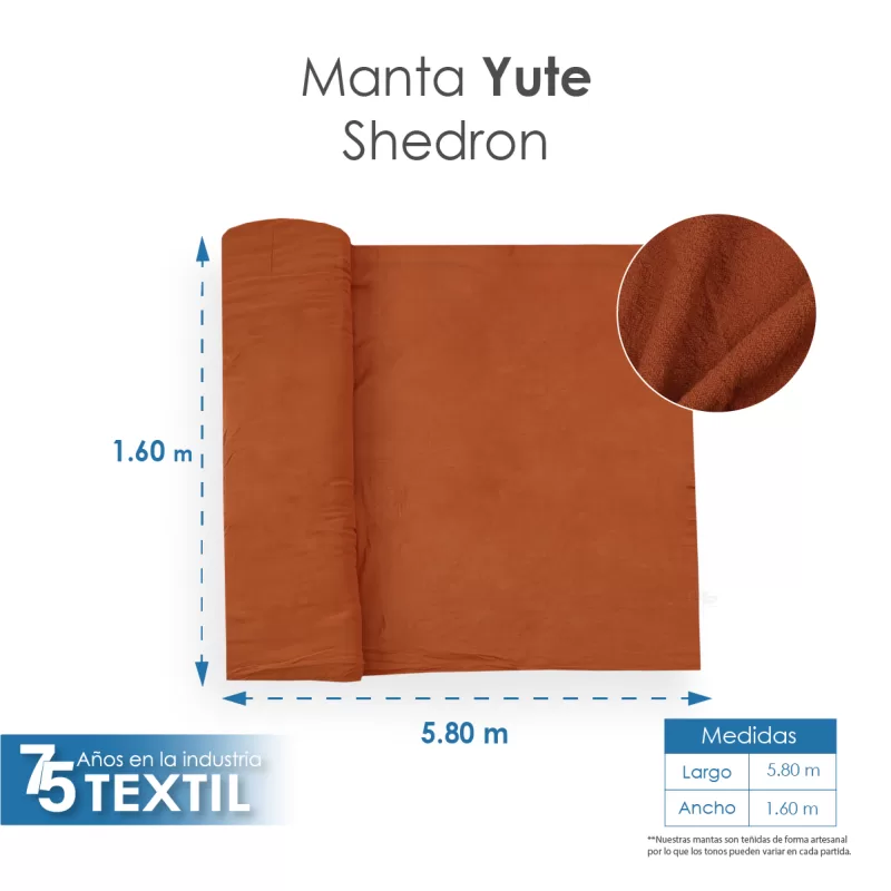 Yute Mérida 1.40 M ancho Shedron