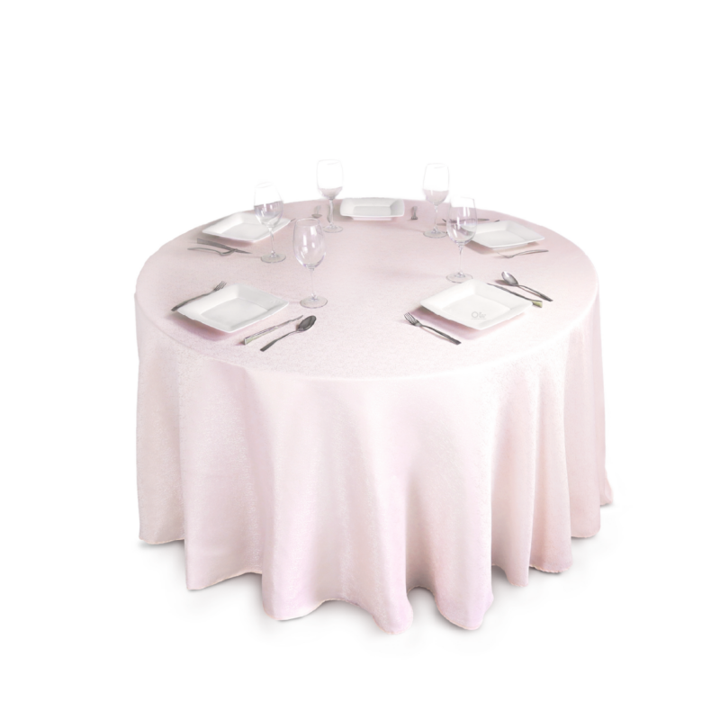 Mantel Yackard Redondo YE-219 FRANCIA ROSA BABY