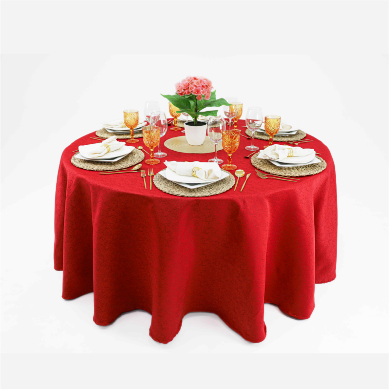 Mantel Yackard Redondo YE-295 FRANCIA ROJO