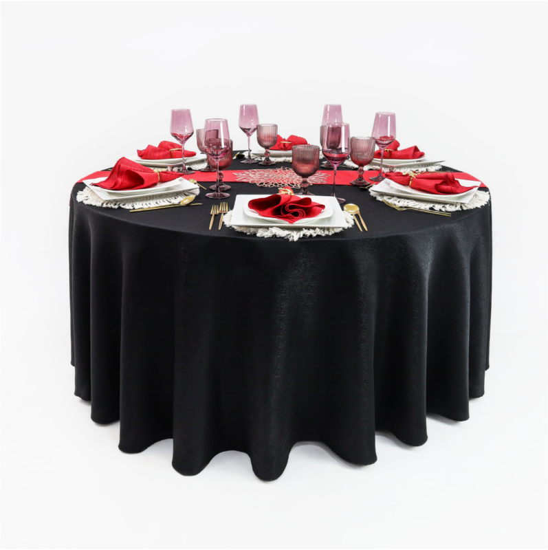 Mantel Yackard Redondo YE-215 FRANCIA NEGRO