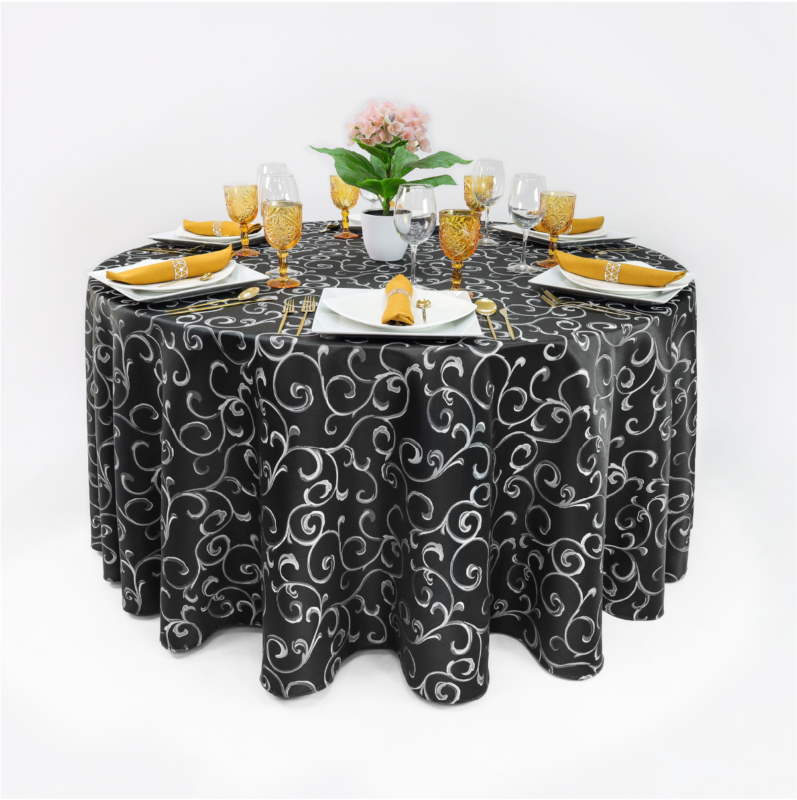 Mantel Yackard Redondo YE-264 NEGRO