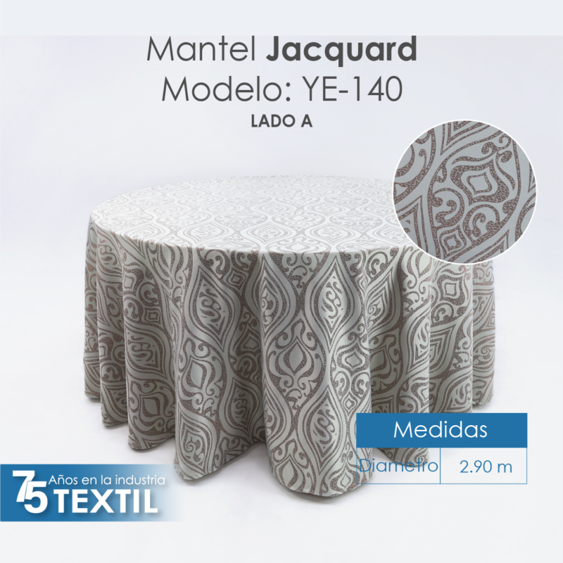Mantel Yackard Redondo YE-140