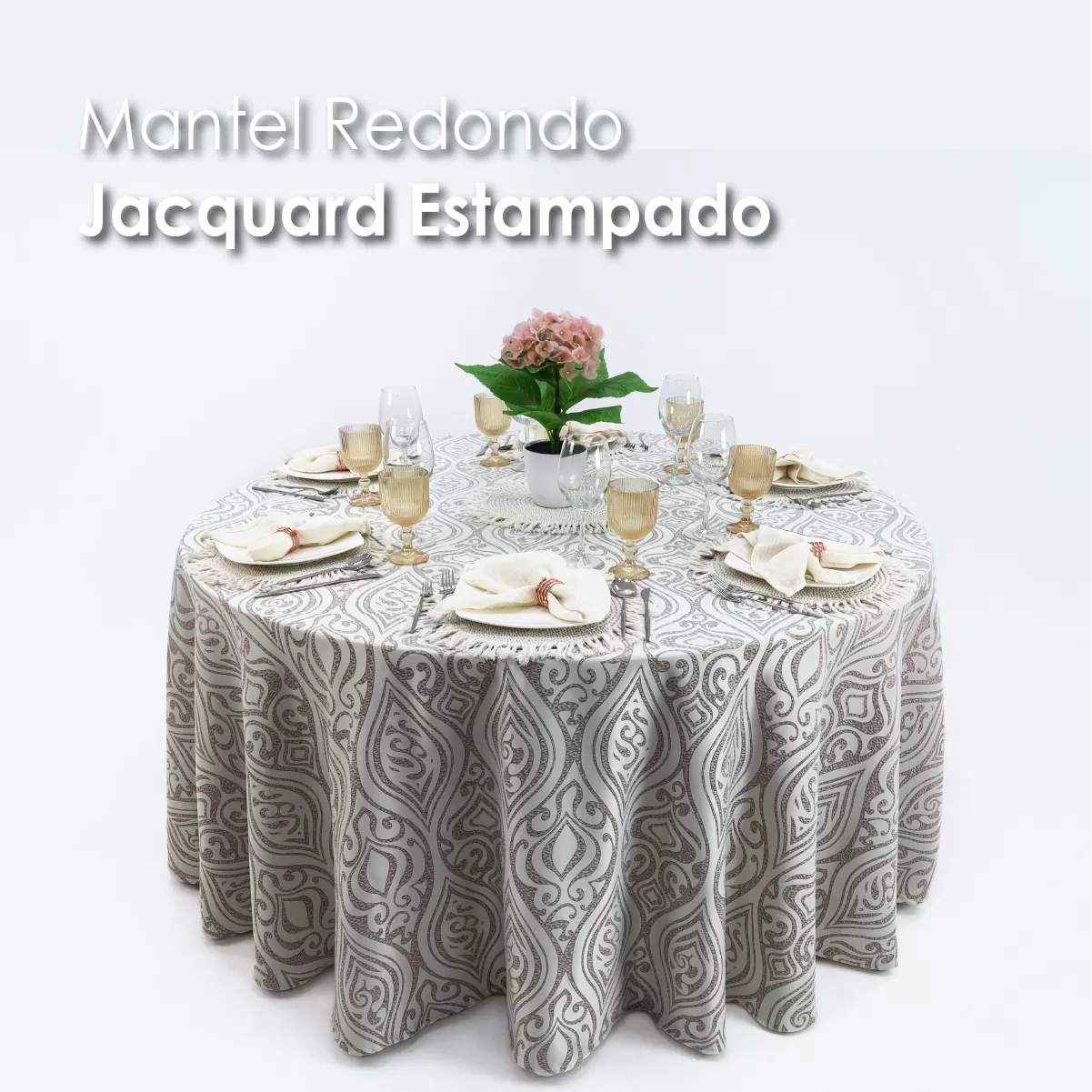 Mantel Yackard Redondo YE-140: imagen 5