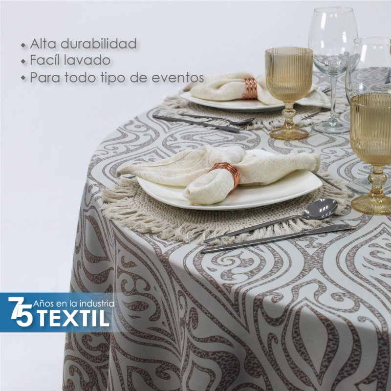 Mantel Yackard Redondo YE-140