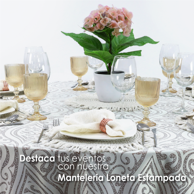Mantel Yackard Redondo YE-140