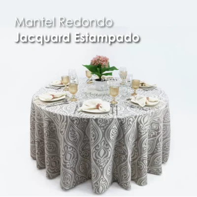 Mantel Yackard Redondo YE-140: imagen 6