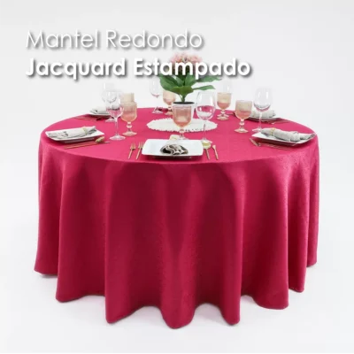 Mantel Yackard Redondo YE-213 FRANCIA FIUSHA: imagen 6