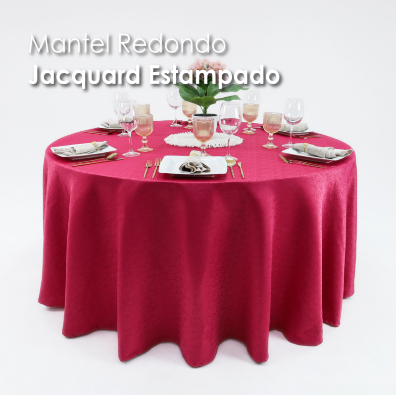 Mantel Yackard Redondo YE-213 FRANCIA FIUSHA
