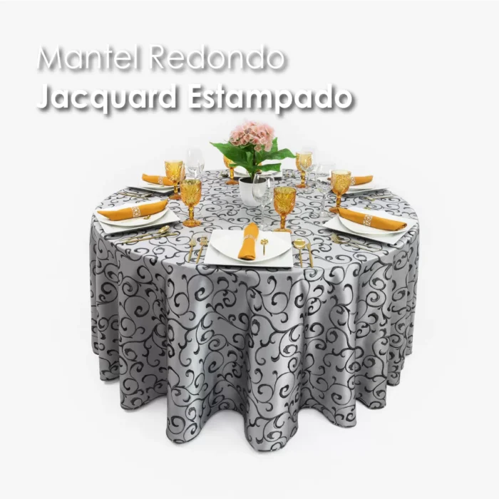 Mantel Yackard Redondo YE-264 NEGRO