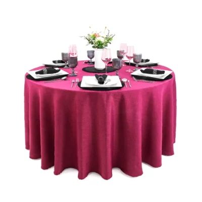 Mantel Redondo Lino Ginebra 2.90 D Bugambilia