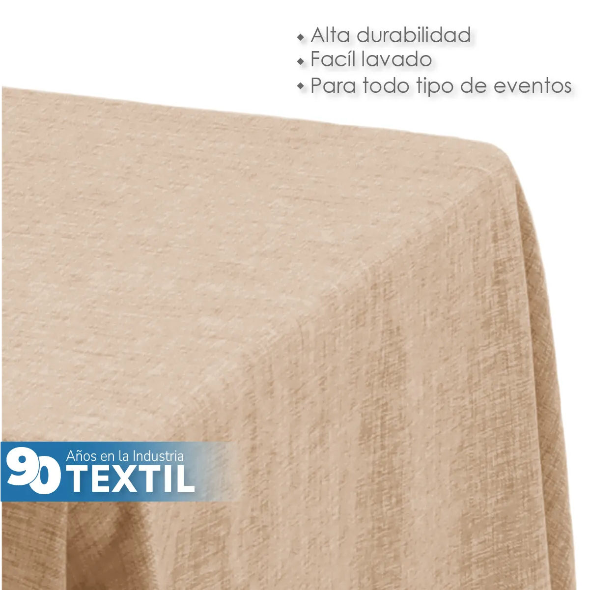 Mantel Imperial Lino Ginebra 2.90 X 2.90 M Rous: imagen 5