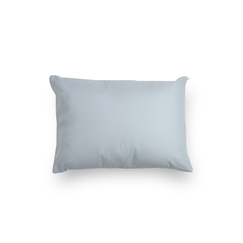 Funda de Almohada Microfibra Gris Perla