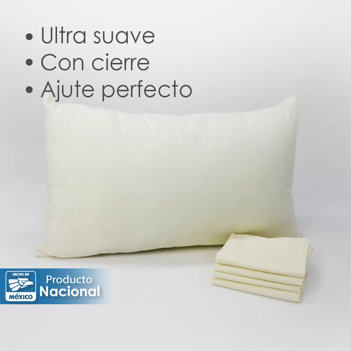 Funda de Almohada Microfibra Hueso: imagen 5