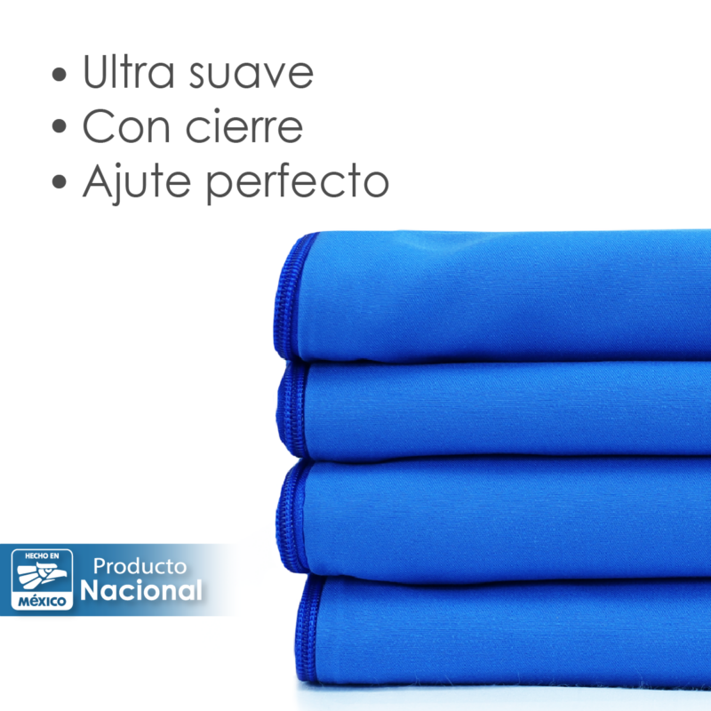 Funda de Almohada Microfibra Azul Rey