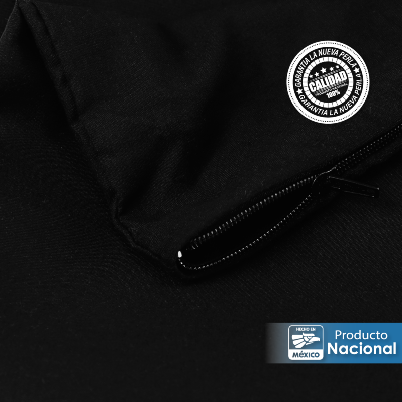 Funda de Almohada Microfibra Negro