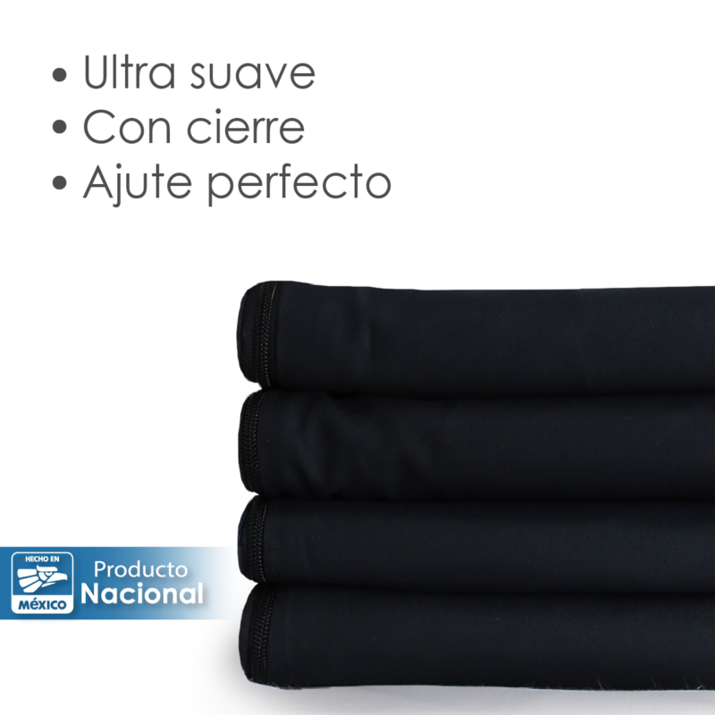 Funda de Almohada Microfibra Negro