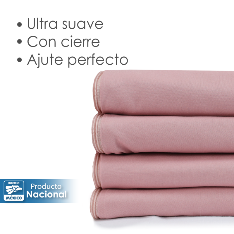 Funda de Almohada Microfibra Palo de Rosa