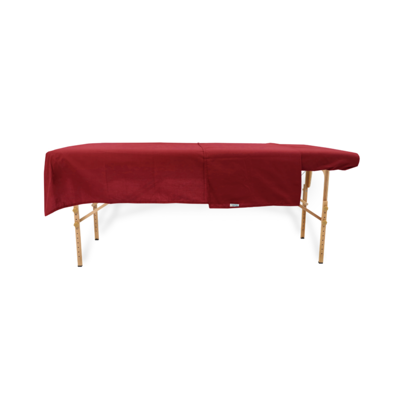 Juego de Sabanas SPA Microfibra Rojo