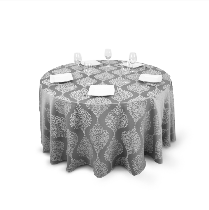 Mantel Yackard Redondo YE-180 GRIS